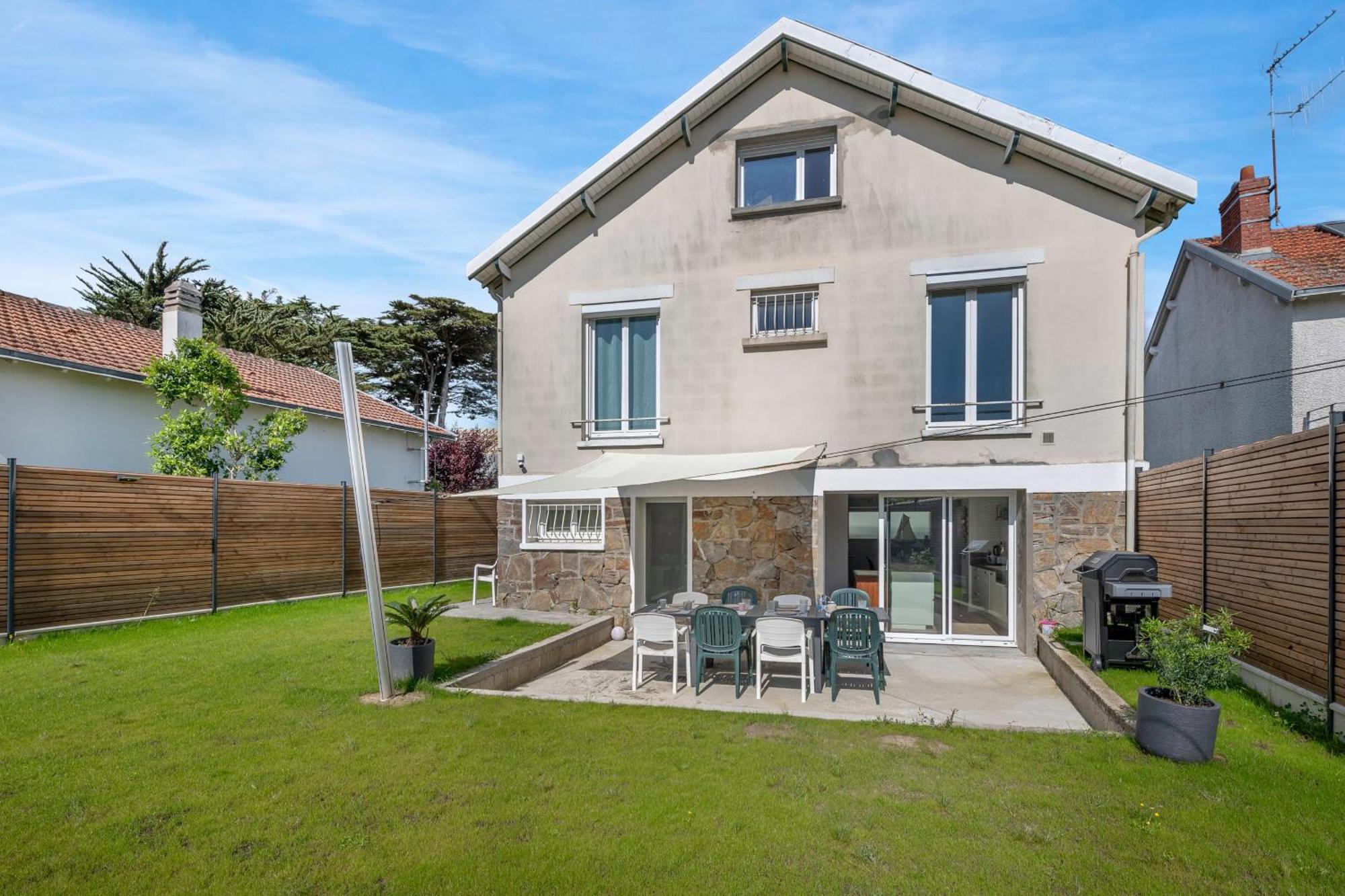 Maison Familiale A 400M De La Mer Pour 8, Pornic Ngoại thất bức ảnh